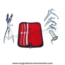 Hegar uterine dilator 3 pieces set,3-4, 5-6, 13-14, mathieu, grave 3pcs, collin large